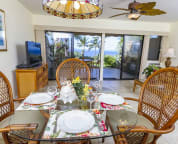 Dining area with awesome view out to the ocean. Make this your home on Maui.