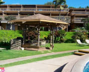 Barbecue area near the pool