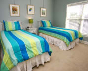 Guest Room has twin beds