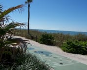Shuffleboard by the beach