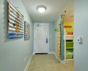 Hall at bunk