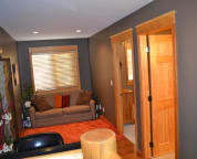 Upper level hallway.