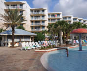 Snack Shack with tasty drinks and pool food