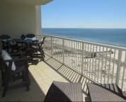 Eat out on the balcony...it's a pleasure to take a long lunch or a romantic dinner.