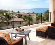 Private oceanview deck, 3rd floor villa - sample villa