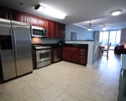 Fully stocked kitchen