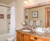 Master Ensuite with double sinks and granite.