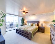 Master bedroom with King bed