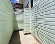 private outdoor shower