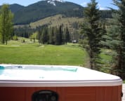 Soak in the Private Hot Tub!
