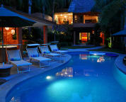 nighttime swim!