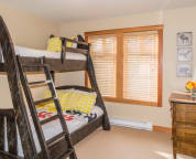 Bedroom 4 with Single over Double Bunk Beds.