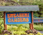 Garden Sign at Entrance