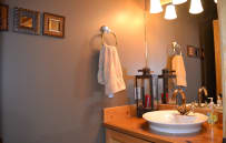Main half bath.