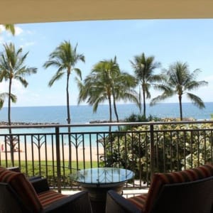 gorgeous ocean View from Lanai(Balcony)