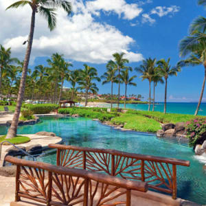 Beachfront adult pool