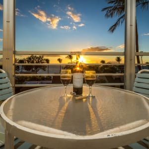 Lanai at sunset