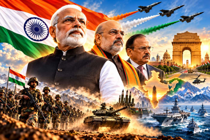 இந்தியாவின் தெய்வமாய் நரேந்திர மோடிஜி  உலக வல்லரசுகளை மிரள வைக்கும் 7% அசுர வளர்ச்சி