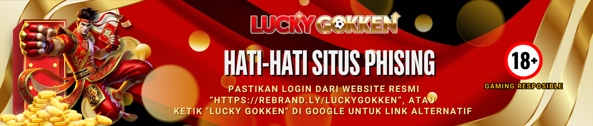 Informasi akses situs resmi LuckyGokken