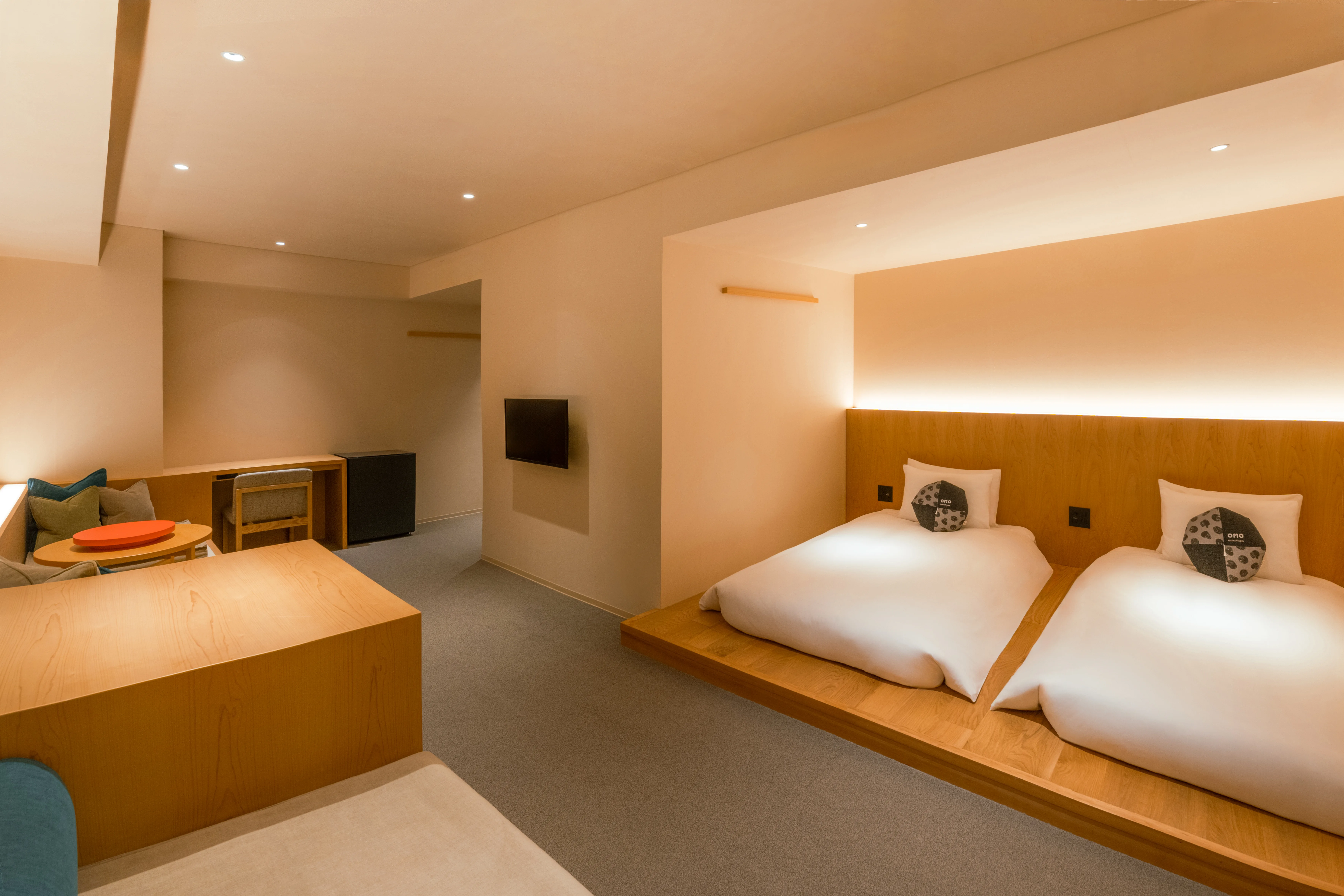 街を眺めながらゆったりと過ごせる客室 - OMO7高知 | 星野リゾート【公式】