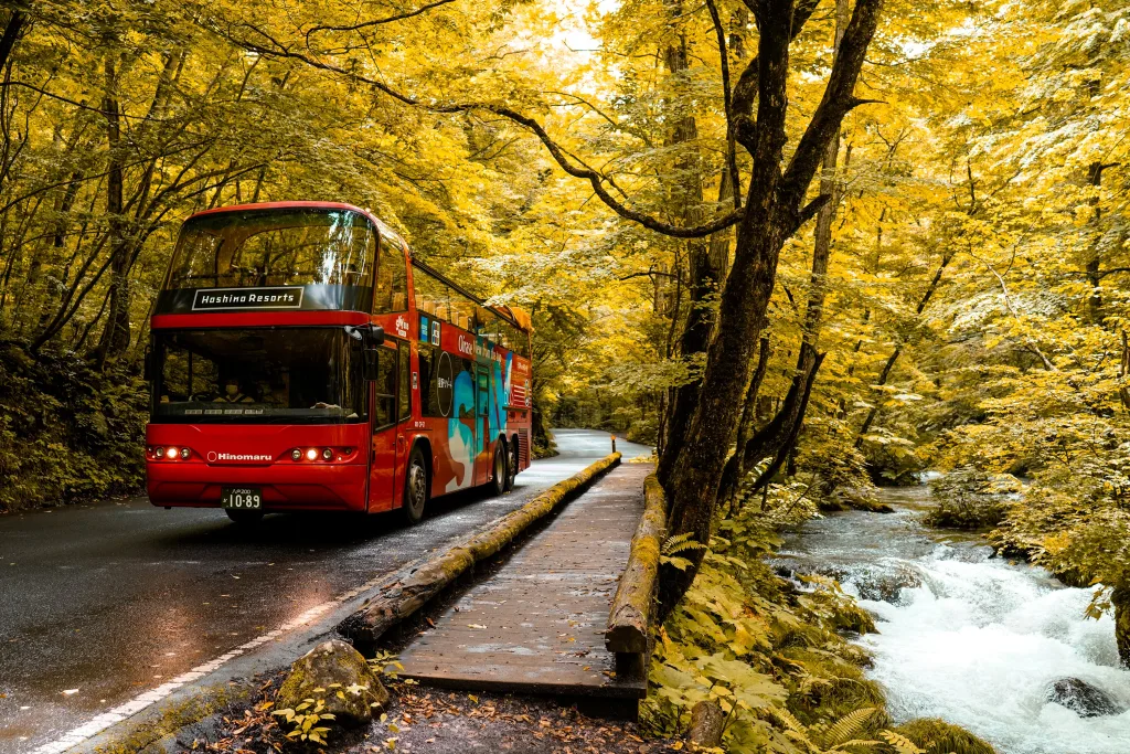渓流 オープントップバスで奥入瀬を巡る - 奥入瀬渓流ホテル | 星野リゾート