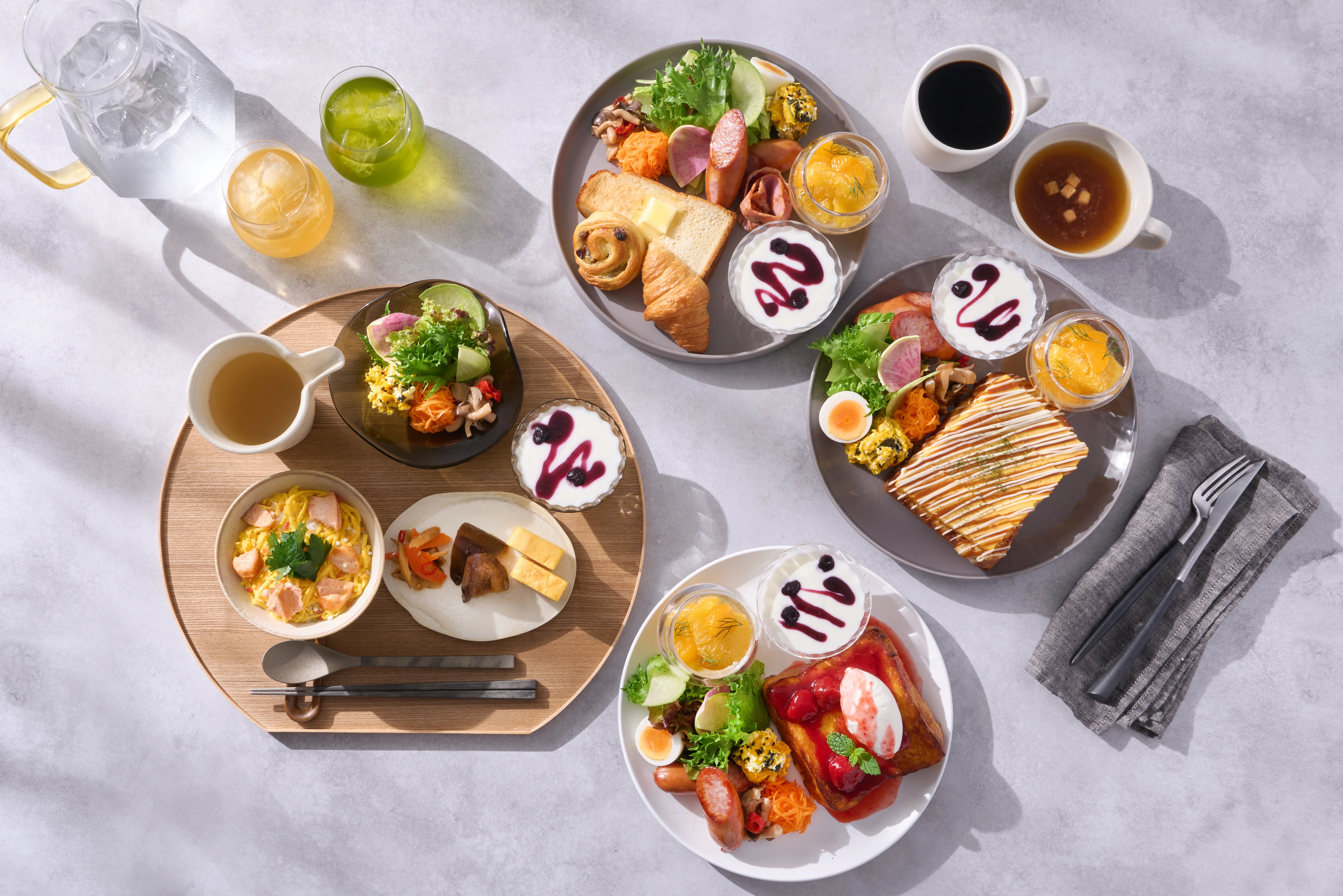 4種類から選べるモーニングセット - OMO7大阪 | 星野リゾート【公式】