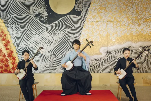 スマート三味線 楽天市場】お稽古三味線SHABO mini AZUMA 竹セット【東さわり付き