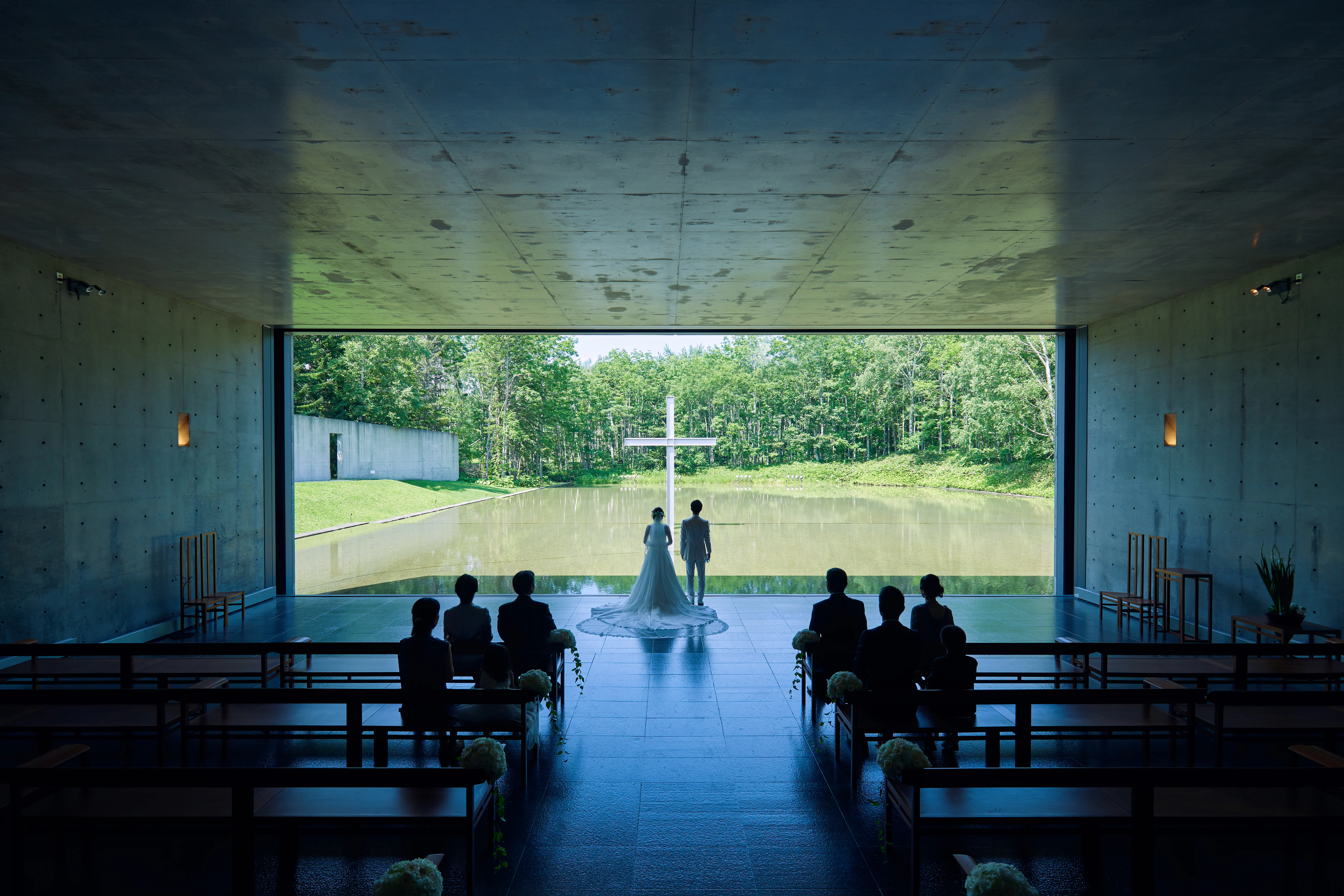 水の教会 CHAPEL ON THE WATER | TOMAMU the Wedding