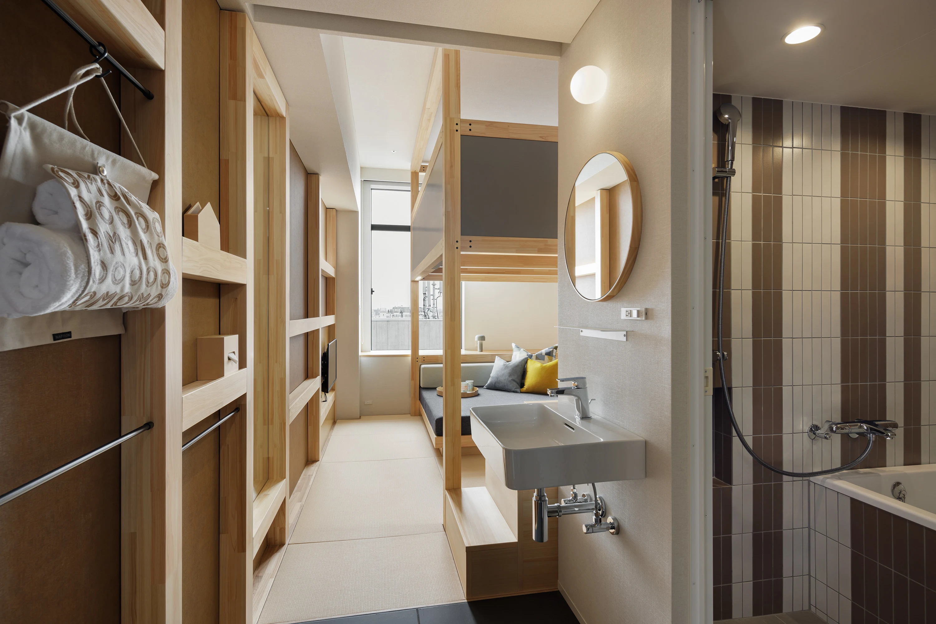 旅のサポートを追求した新客室 - OMO5熊本 | 星野リゾート【公式】