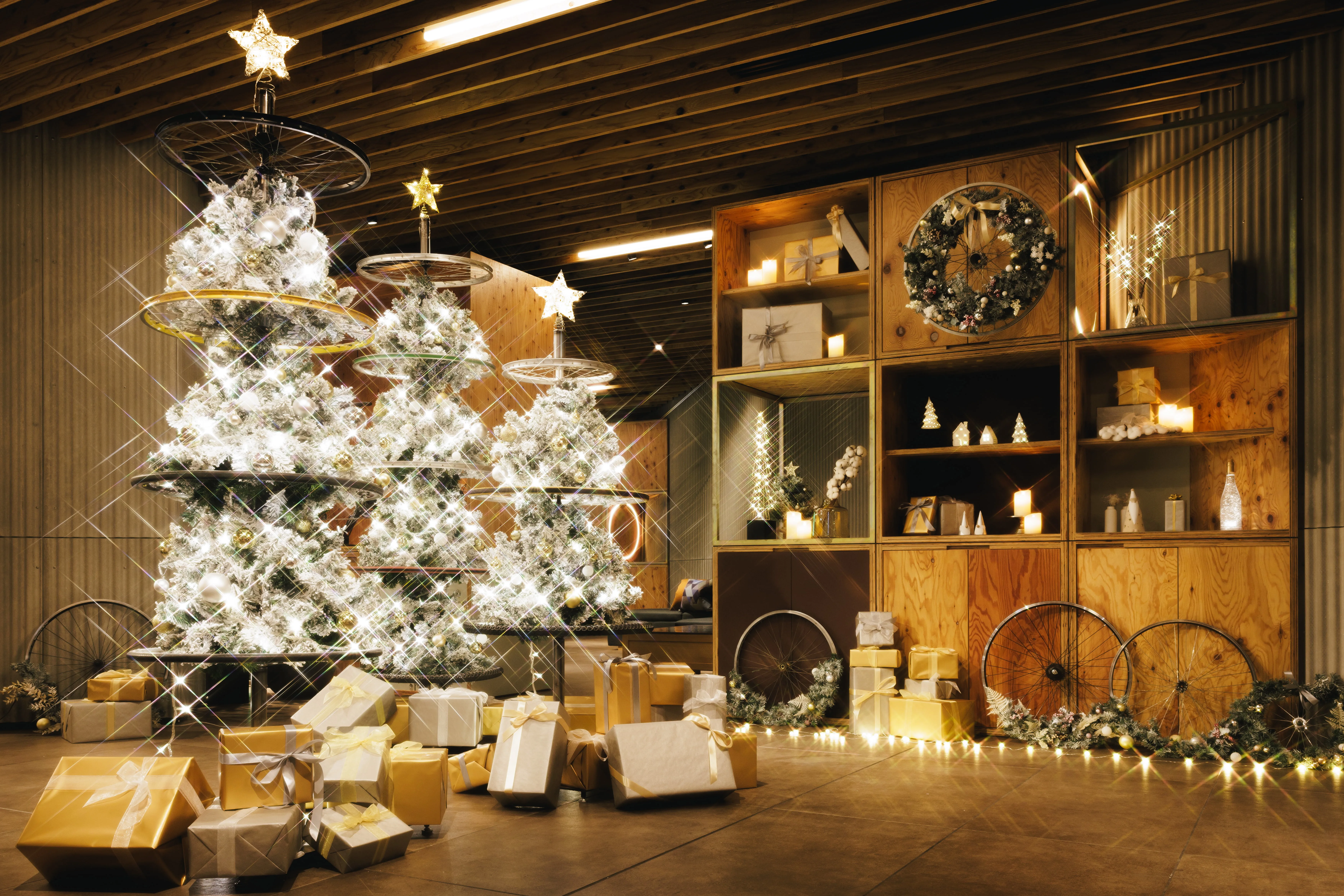 自転車の廃品パーツが生まれ変わる「アップサイクルクリスマス