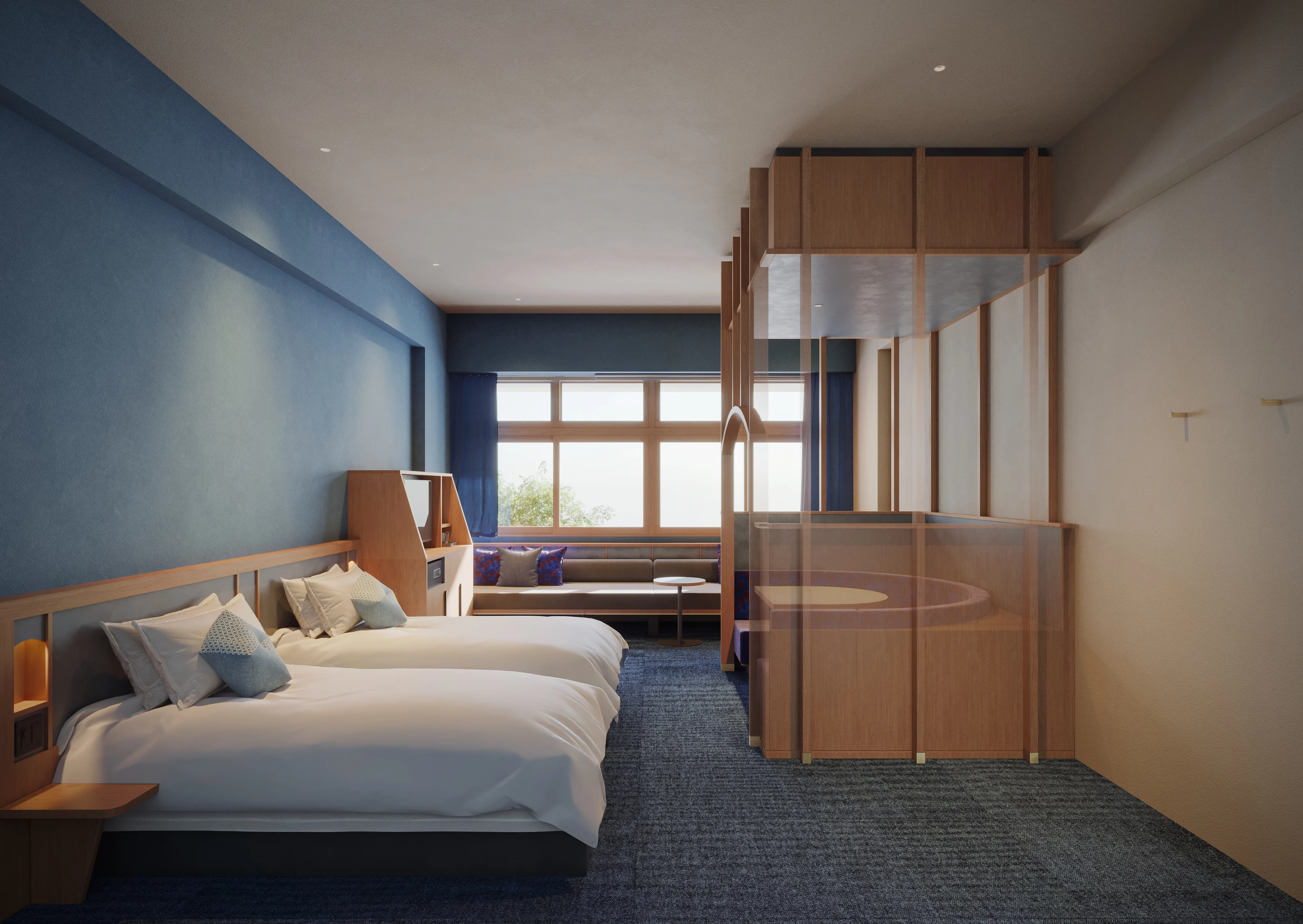 思わず語らいたくなる客室 - OMO7横浜 | 星野リゾート【公式】