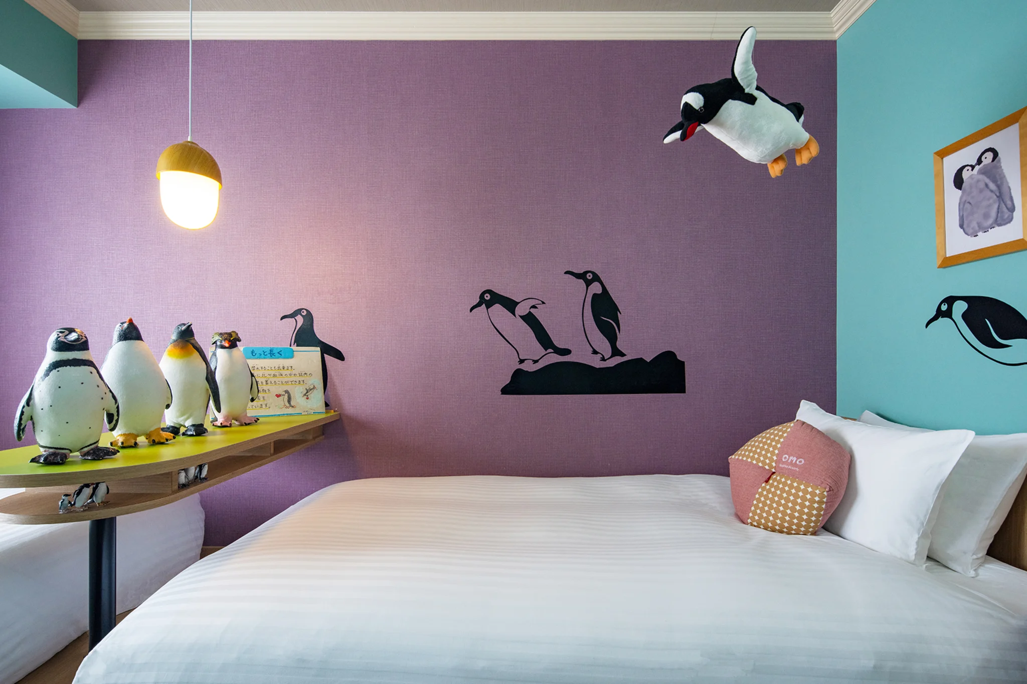 動物たちがモチーフのかわいいお部屋 - OMO7旭川 | 星野リゾート【公式】