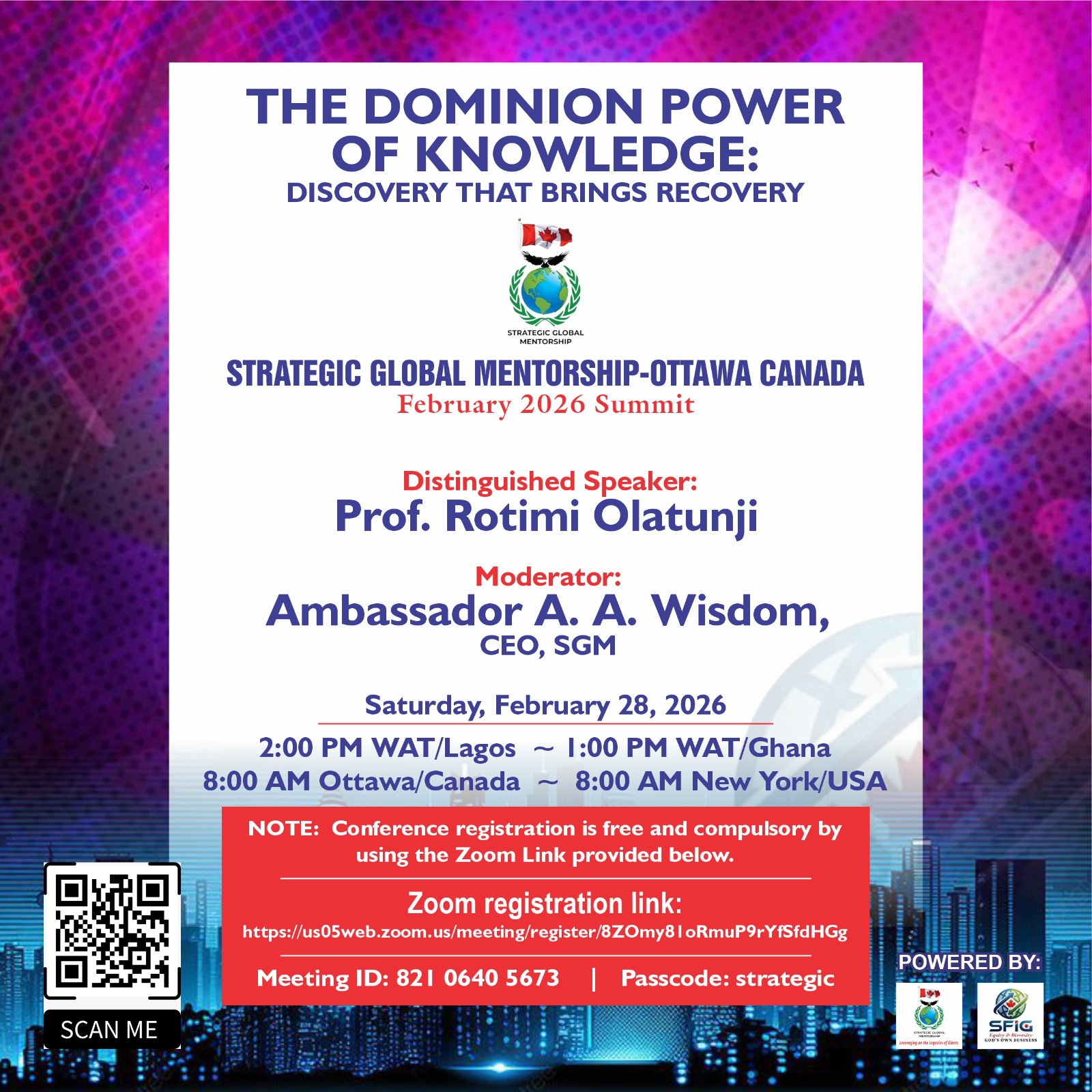 The Dominion Power of Knowledge: Discovery That Brings Recovery