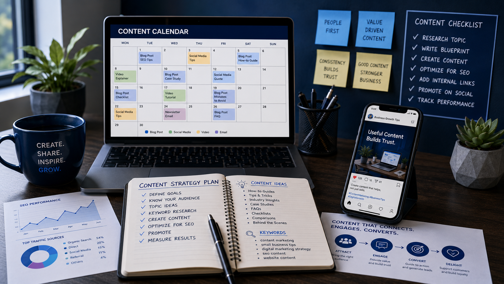 Content Marketing Strategy for Small Businesses | C2D