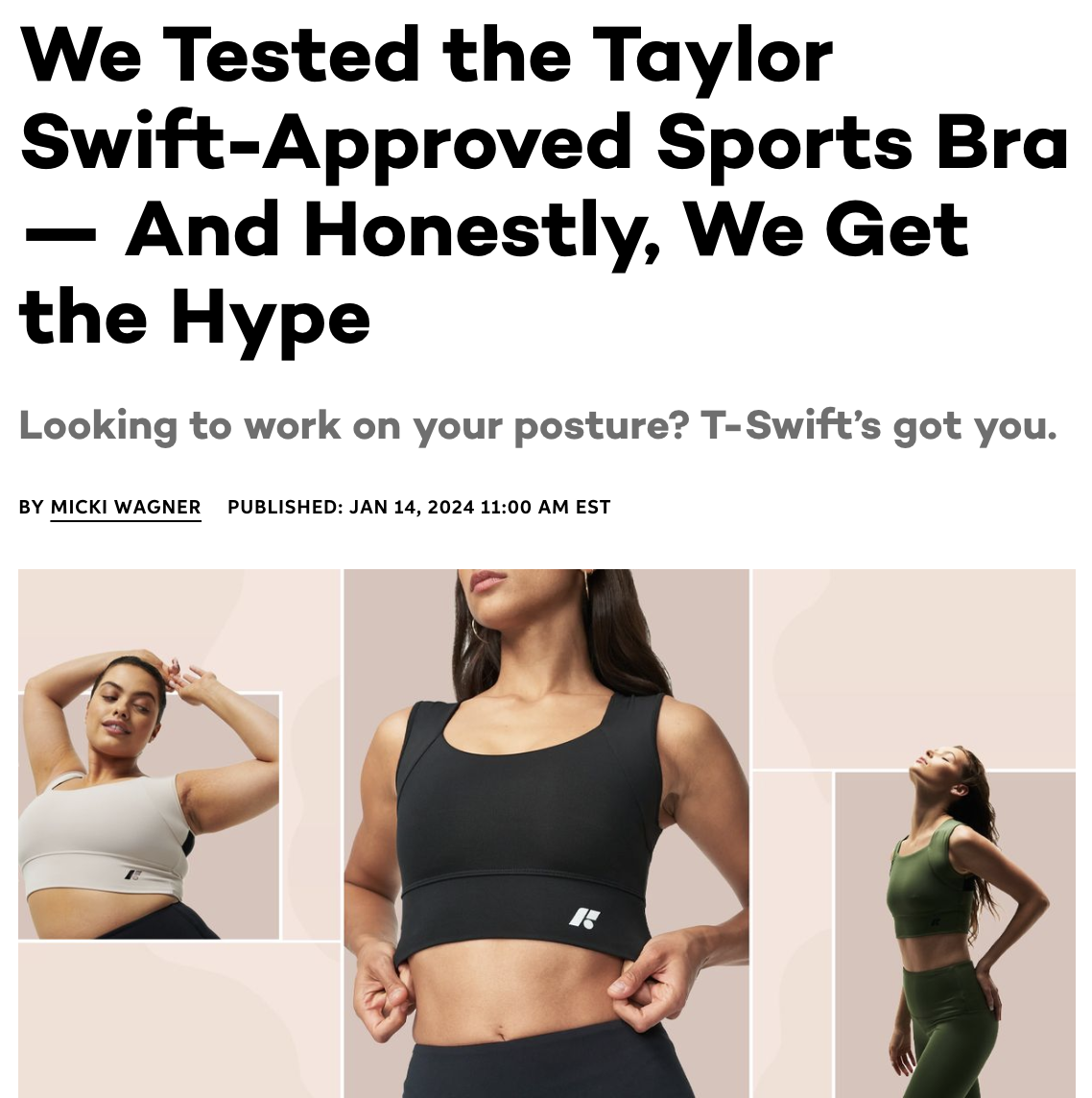 Products, Forme Science, Power Bra