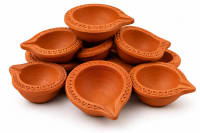 Traditional Clay Diya