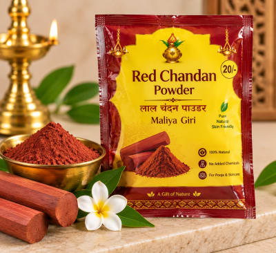 Natural Red Chandan (Sandalwood) Powder