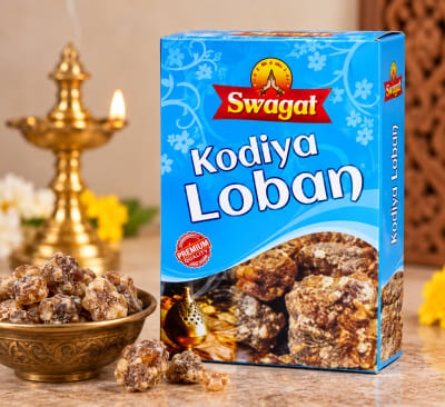 Kodiya Loban Natural Resin Incense Box