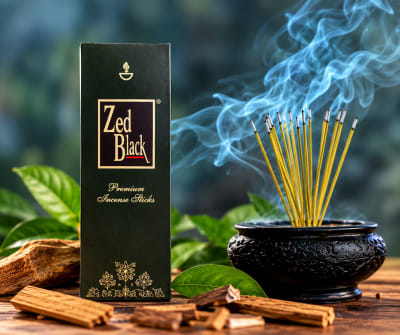 Zed Black Premium Incense Agarbatti (32 Pcs)