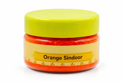 Sacred Orange Sindoor for Lord Hanuman & Ganpati Puja