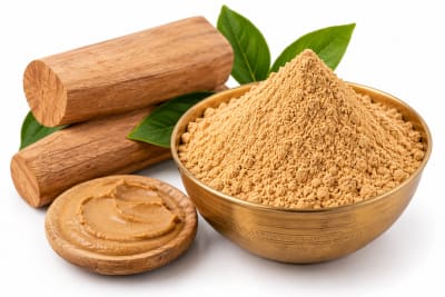 Traditional Sandalwood (Chandan) Puja Powder