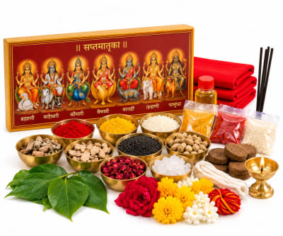 Saptamatrika Puja Samagri Set