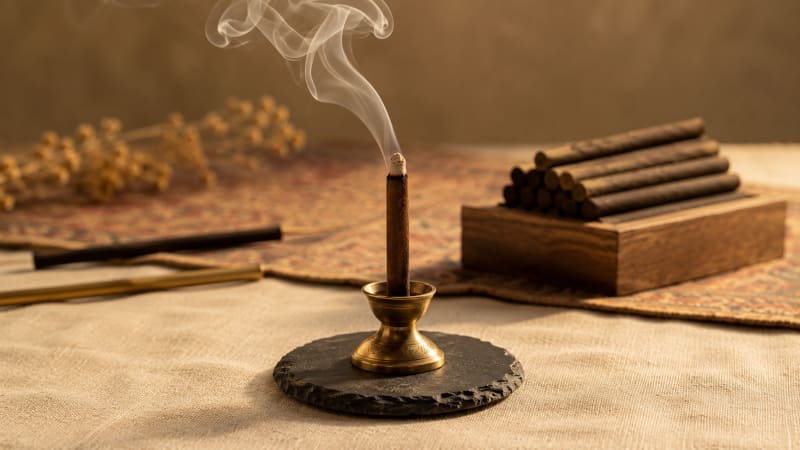 Lit Sandal Dhoop