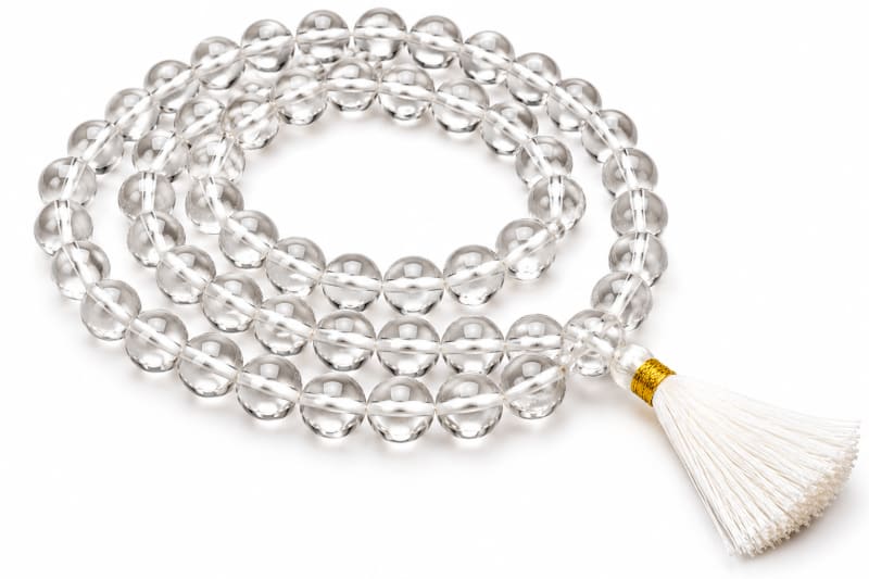 Sphatik Quartz Mala