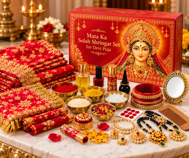 Mata Shringar Set