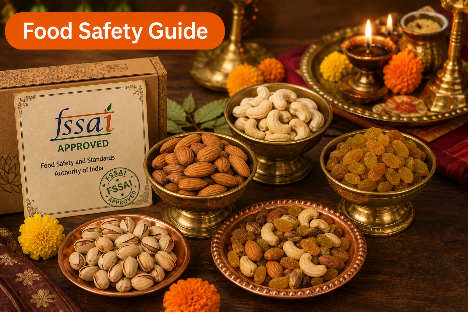 FSSAI Approval for Dry Fruits Prasad — What Buyers Should Know