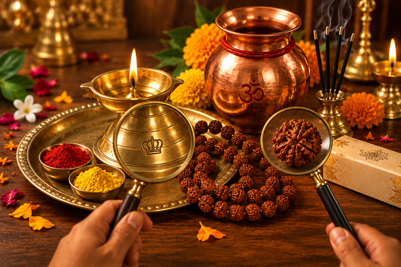 How to Identify Authentic, High-Quality Puja Items