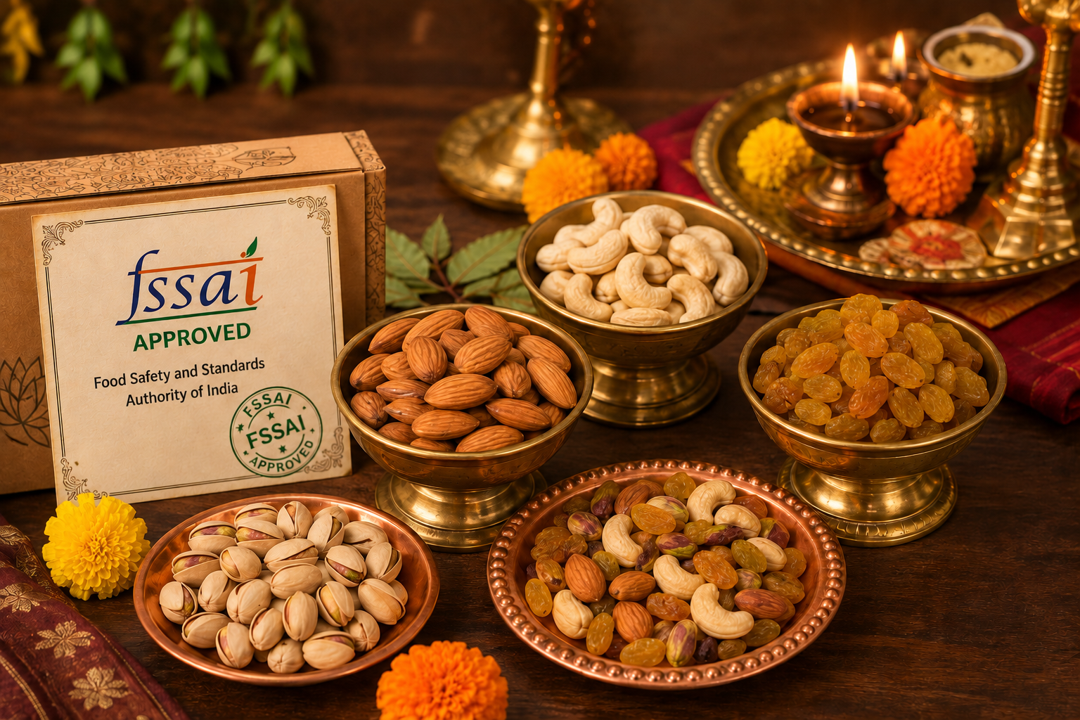 FSSAI Approval for Dry Fruits Prasad — What Buyers Should Know