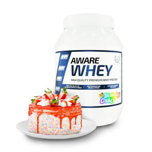 Aware Nutrition 100% Whey Birthday Cake