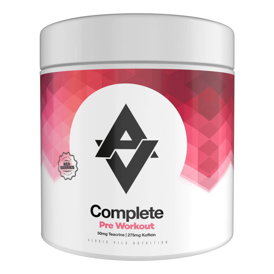 Aldrig Vila Complete Pre Workout Red Berry